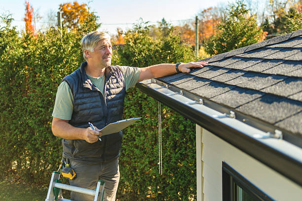 Professional Hail Damage Roof Repair technician working in Exeter, PA